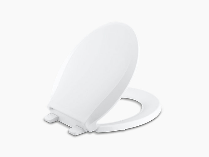 K R4639 Cachet Quiet Close Round Front Toilet Seat With Quick Release Functionality Kohler - Kohler Toilet Seat Assembly